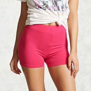 Reebok Pink Bike Shorts